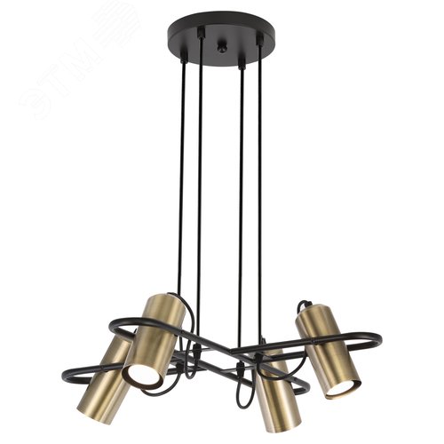 Светильник подвесной (подвес) Elfriede 3101-304 4 х GU10 25 Вт модерн потолочный - фото 1