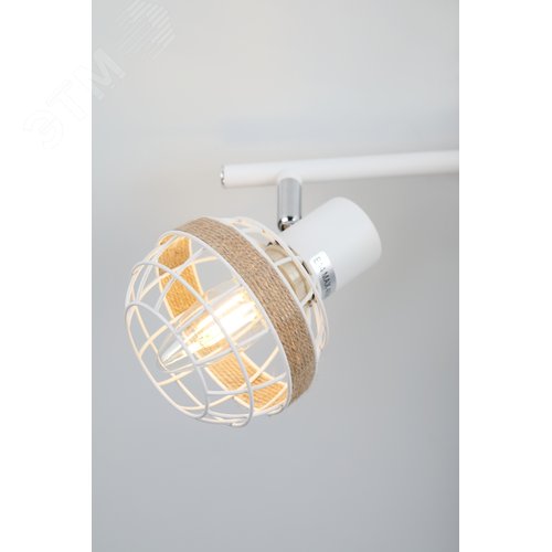 Светильник настенно-потолочный спот поворотный 3xE14 40Вт 7034-703 Anselma - фото 8