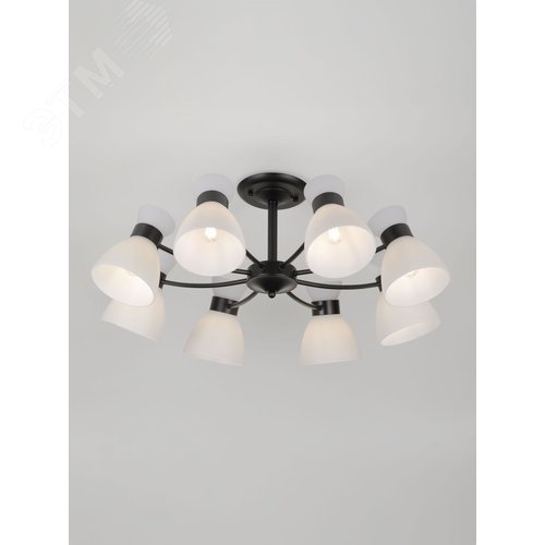 Люстра Aemilia 9185-308 8хЕ27 60 Вт модерн - фото 7