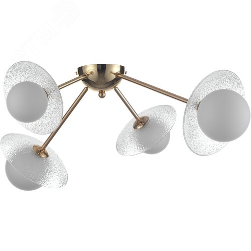 Люстра 4xG9 30Вт 3169-304 модерн Jacqueline - фото 2