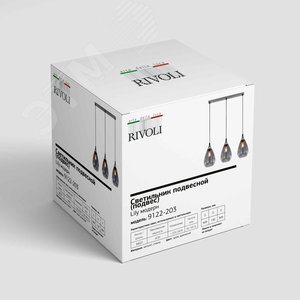 Светильник подвесной (подвес) Lily 9122-203 3 х Е27 40 Вт модерн потолочный - фото 2