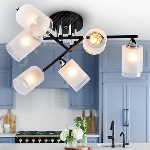 Люстра Marielle 9073-306 6 x E27 60 Вт модерн - фото 4