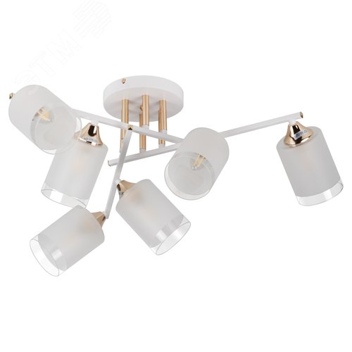 Люстра 6хЕ27 60Вт 9144-205 модерн Georgiana - фото 5