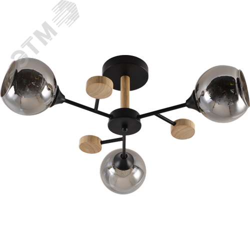 Люстра 3хЕ27 60Вт модерн 9181-303 Elouisa - фото 2