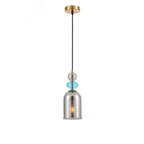 Светильник подвесной 1хЕ27 40Вт дизайн Carmelina 4117-201 - фото 1