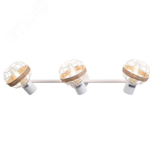 Светильник настенно-потолочный спот поворотный 3xE14 40Вт 7034-703 Anselma - фото 6