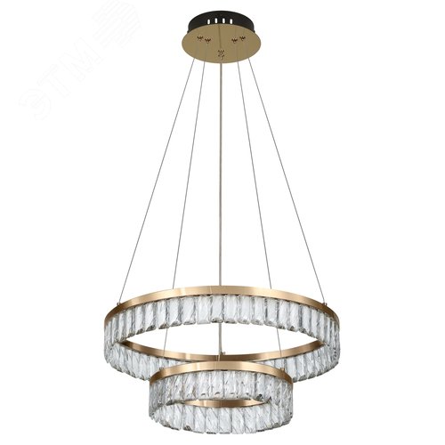 Люстра светодиодная LED 68Вт 3000K Erika 6131-105 дизайн - фото 3