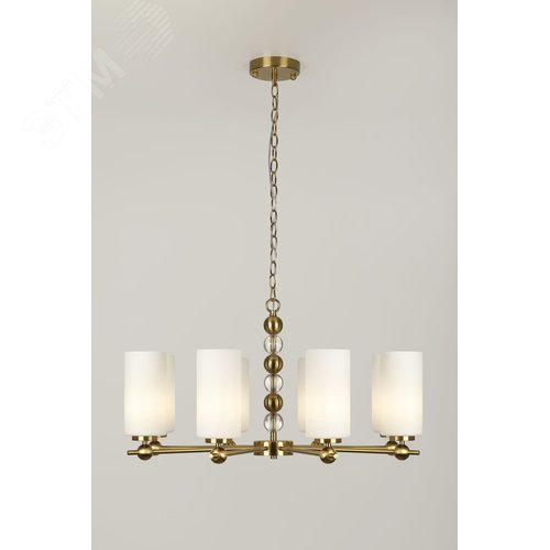 Люстра 8хЕ27 40Вт 3181-310 модерн Antonella - фото 8