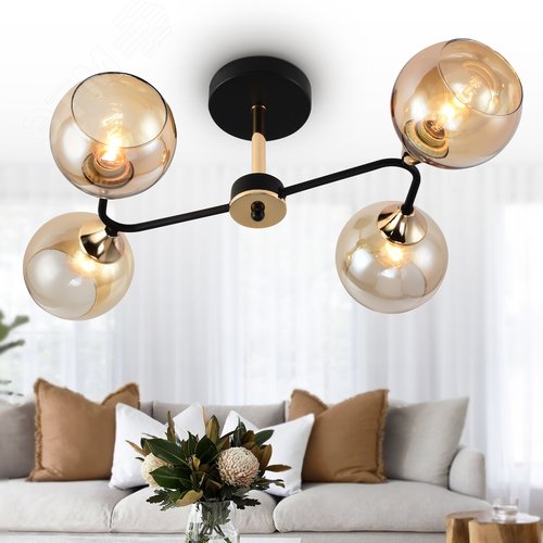 Люстра Alison 3138-304 4 х Е27 60 Вт модерн - фото 7