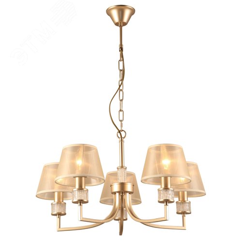 Люстра Elinor 2083-305 5 х Е14 40 Вт классика - фото 1