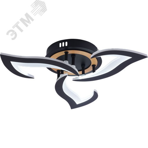 Люстра потолочная светодиодная LED 42 Вт 1580Лм 3000-6250К с пультом ДУ 6194-703 Cassandra - фото 3