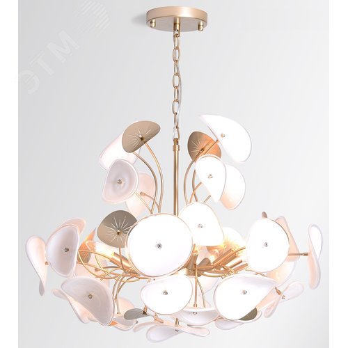 Люстра 8хЕ14 40Вт 4124-304 Albertina дизайн - фото 1