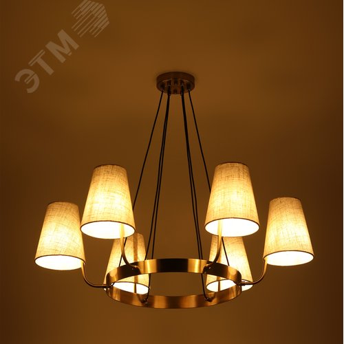 Люстра 6хЕ14 40Вт 4111-306 Michele дизайн - фото 6