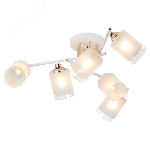 Люстра 6хЕ27 60Вт 9144-205 модерн Georgiana - фото 4