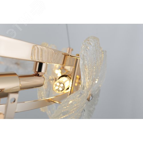 Люстра 12хG9 5Вт 6132-101 Ethel дизайн - фото 8