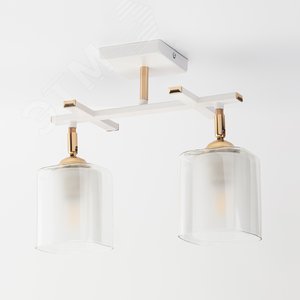 Светильник потолочный Helga 3100-302 2 х Е27 40 Вт модерн - фото 5