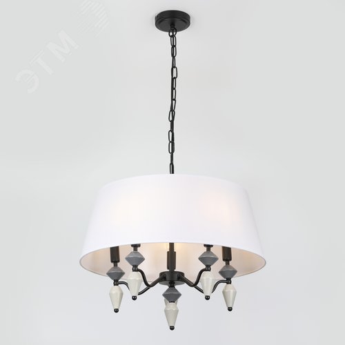 Люстра 5хЕ14 40Вт классика 2096-310 Alisia - фото 2