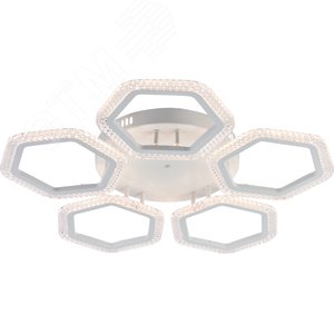 Светильник потолочный светодиодный Nancy 6111-101 100 Вт LED 2800К - 6200К модерн с пультом - фото 2