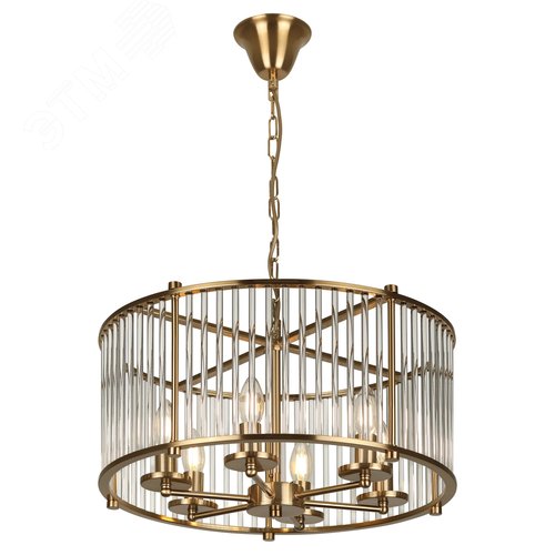 Люстра 6хЕ14 40Вт 4112-306 Erin дизайн - фото 6