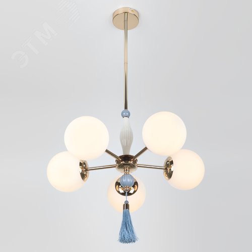 Люстра 5хЕ14 40Вт 4147-305 Cosmina дизайн - фото 6