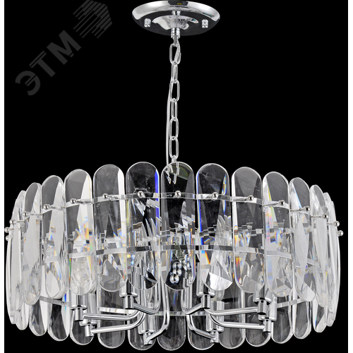 Люстра 8хЕ14 40Вт 1045-308 хрусталь Jade - фото 4