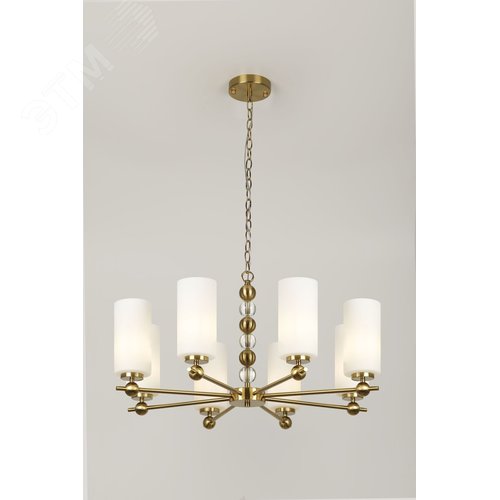 Люстра 8хЕ27 40Вт 3181-310 модерн Antonella - фото 5