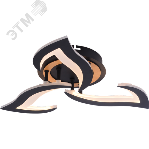 Люстра потолочная светодиодная LED 42 Вт 1580Лм 3000-6250К с пультом ДУ 6194-703 Cassandra - фото 4