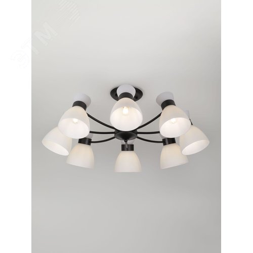 Люстра Aemilia 9185-308 8хЕ27 60 Вт модерн - фото 3