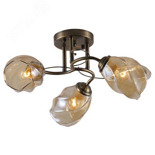 Люстра Bruna 9130-303 3 х Е27 40 Вт модерн - фото 1