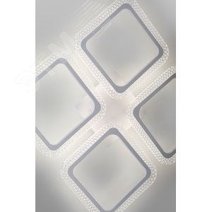 Светильник потолочный светодиодный Nikki 6112-106 104 Вт LED 2800К - 6200К модерн с пультом - фото 11