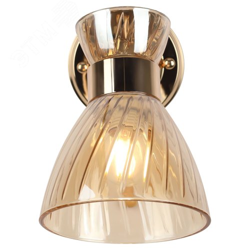 Светильник настенный (бра) с выключателем Victoria 9183-401 1 х Е27 60 Вт модерн - фото 7