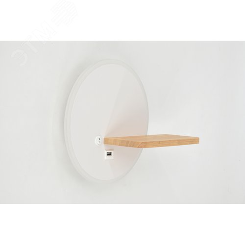 Светильник настенный светодиодный LED 22Вт 4000К с выключателем 6154-401 Anastasia - фото 3