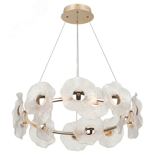 Люстра светодиодная LED 30Вт 3000K 6135-101 Shannon дизайн - фото 3