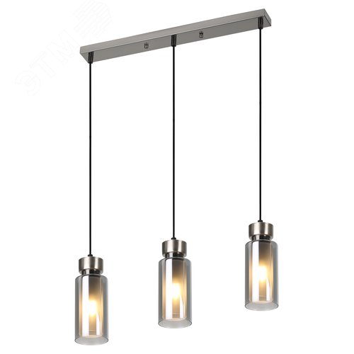 Изображение товара Светильник подвесной (подвес) Klara 3099-203 3 х Е14 15 Вт модерн (шт)
