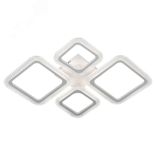 Светильник потолочный светодиодный с пультом LED 84Вт 3000К-6000К 6112-107 модерн Nikki - фото 1