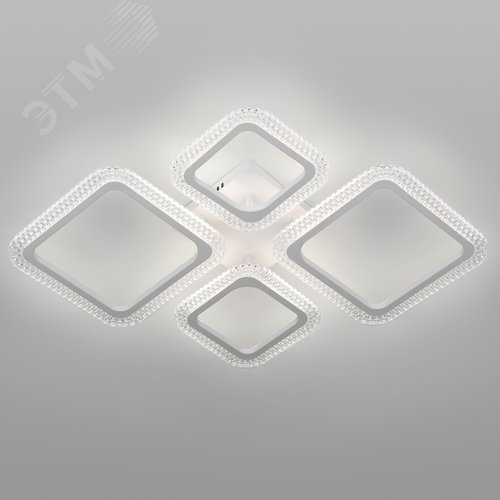 Светильник потолочный светодиодный с пультом LED 84Вт 3000К-6000К 6112-107 модерн Nikki - фото 3