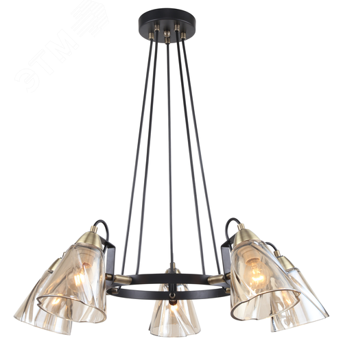 Люстра Cathy 5106-305 5 х Е14 40 Вт лофт - кантри - фото 1