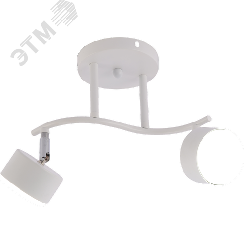 Светильник настенно-потолочный спот 15Вт поворотный Rivoli Batty 7080-702 2хGX53 - фото 1