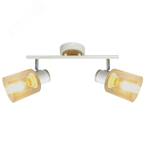 Светильник настенно-потолочный спот поворотный 2хЕ27 40Вт 7057-702 Jamilly - фото 1