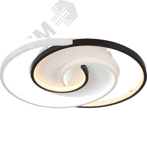 Светильник потолочный светодиодный Abby 6101-103 LED 3900К - 4400К 73 Вт модерн с пультом - фото 2