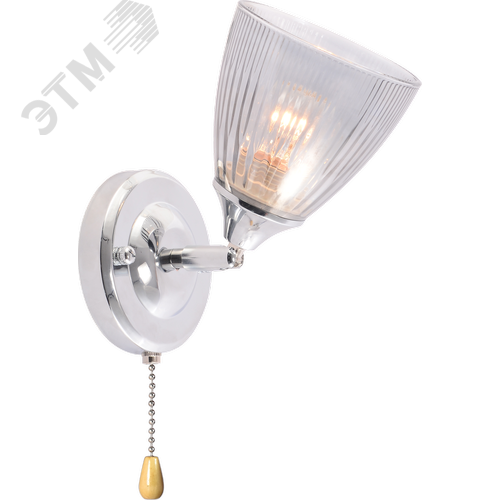 Изображение товара Бра светильник настенный с выключателем 1хЕ27 60Вт модерн 9179-401 Francheska (шт)