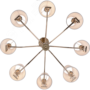 Люстра Cristal 2095-308 8 х Е14 40 Вт классика - фото 3