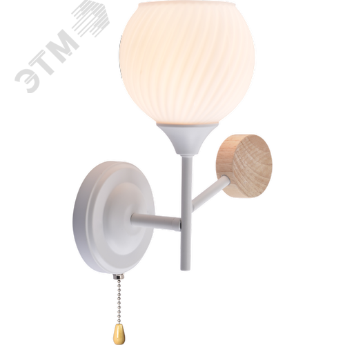 Изображение товара Бра светильник настенный с выключателем 1хЕ27 60Вт модерн 9180-401 Chiara (шт)