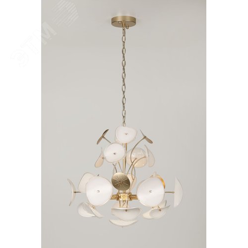 Люстра 8хЕ14 40Вт 4124-304 Albertina дизайн - фото 8