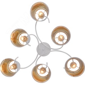 Люстра Yvonne 9166-306 6 х Е14 40 Вт модерн - фото 2