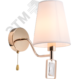 Бра светильник Cristal 2095-401 настенный 1 х Е14 40 Вт классика с выключателем - фото 1