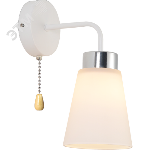 Светильник настенный (бра) с выключателем Miley 9192-401 1хЕ27 60 Вт модерн - фото 1