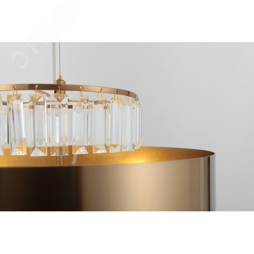 Люстра 6хЕ14 40Вт хрусталь 1051-306 Vickie - фото 4