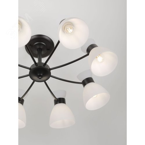 Люстра Aemilia 9185-308 8хЕ27 60 Вт модерн - фото 12