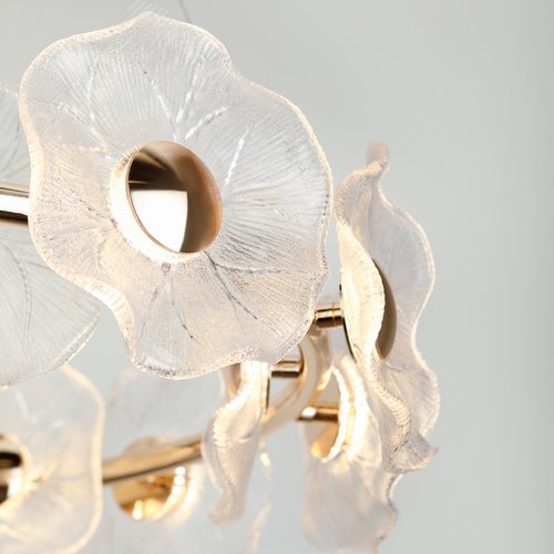 Люстра светодиодная LED 30Вт 3000K 6135-101 Shannon дизайн - фото 13